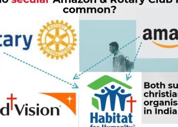 Amazon gives crores of help to Christian missionaries for conversion of Hindus by earning money from Indians
